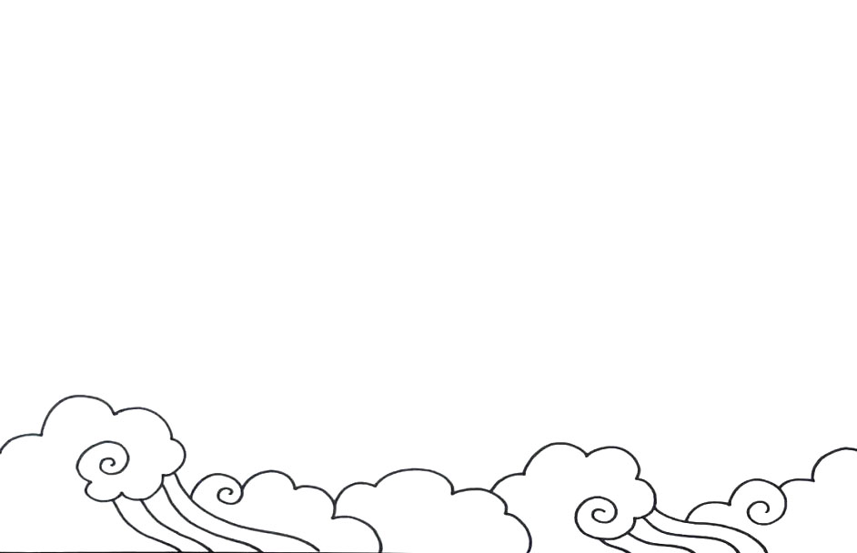 2021年春节手抄报画法步骤-图1