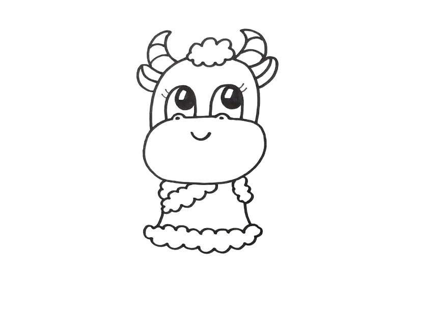 牛年卡通画教程-图2