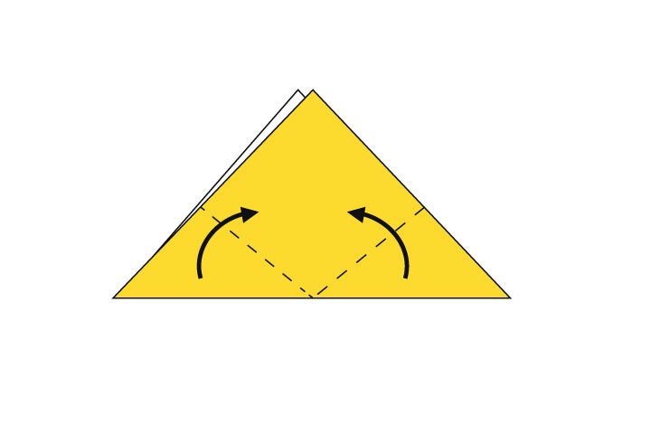 小猫头部折纸教程-图3