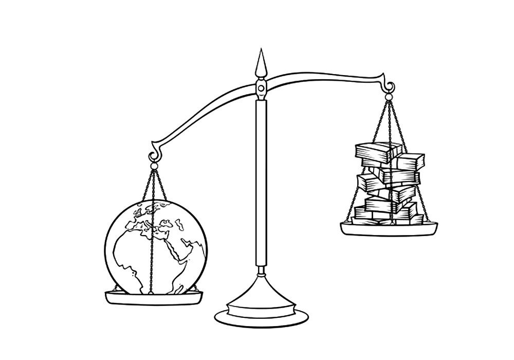 7张保护地球母亲主题简笔画-图3