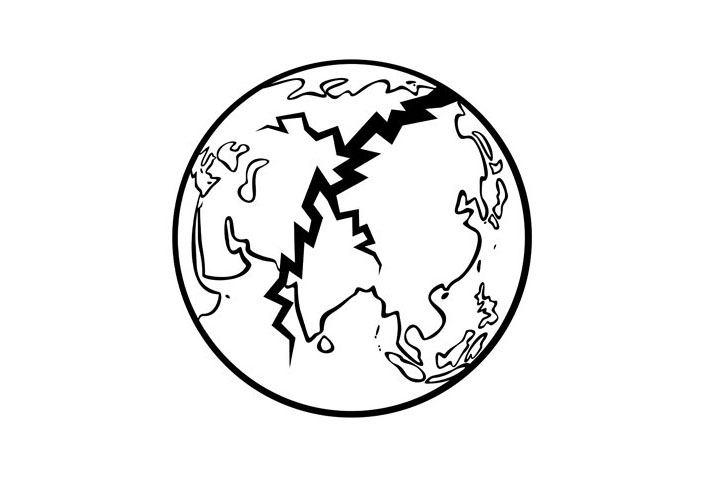 7张保护地球母亲主题简笔画-图4