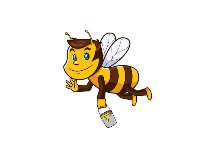 采蜜的蜜蜂怎么画-图2