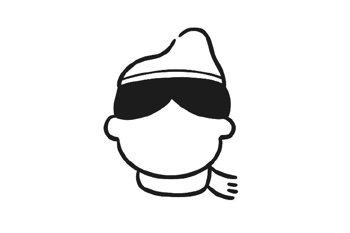 简单可爱小男孩简笔画画法-图3