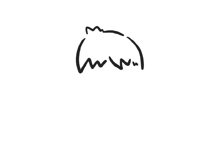 简单的小男孩头像简笔画画法-图1