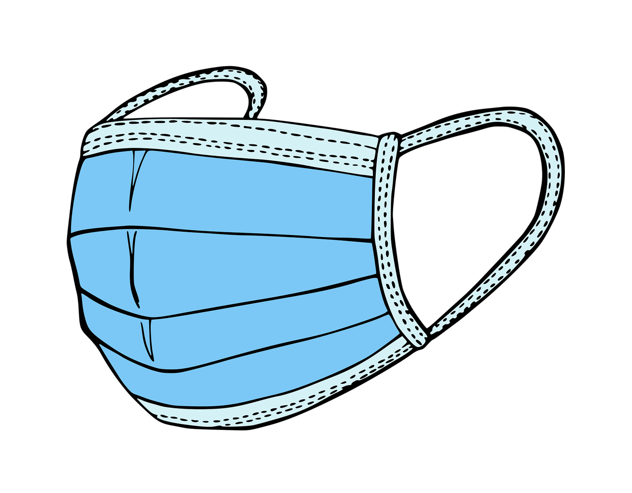 医用外科口罩的画法-图3