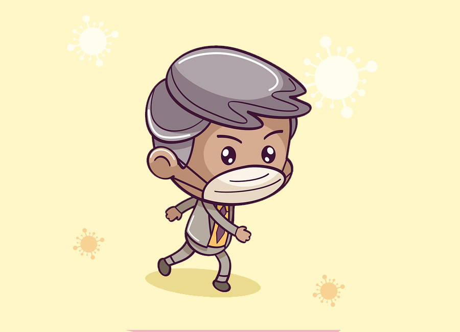 9张抗击疫情的医生和护士简笔画-图7