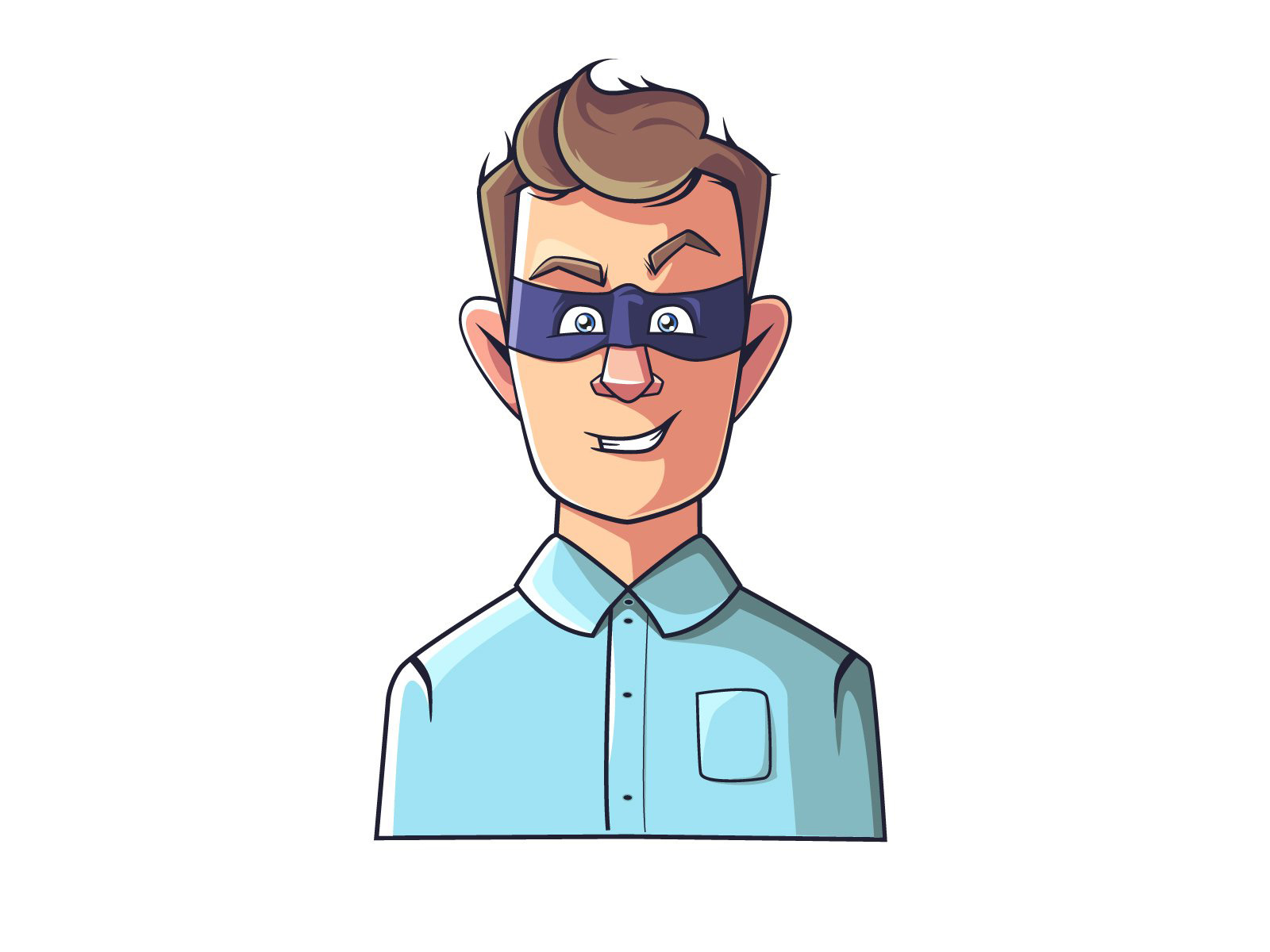 超人一家人简笔画图片-图2