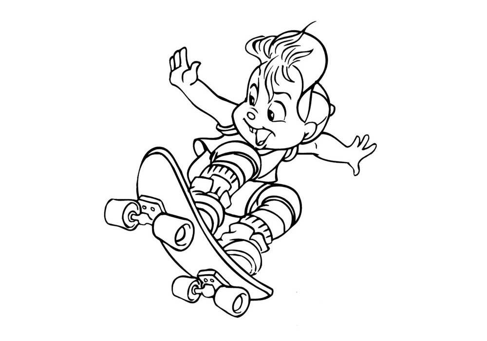 鼠来宝系列简笔画图片-图2