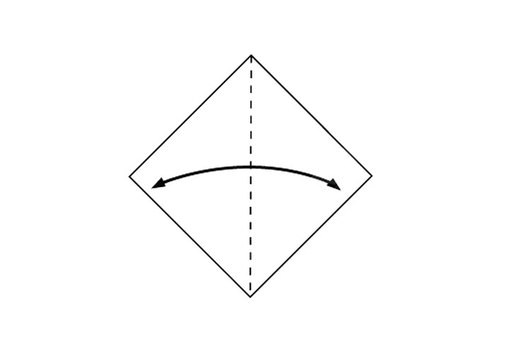 简单小鸟折纸步骤-图1