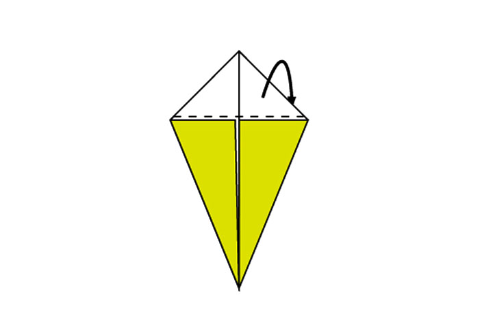 简单小鸟折纸步骤-图3