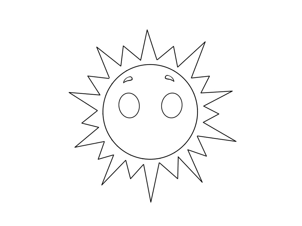 卡通太阳简笔画画法步骤-图7