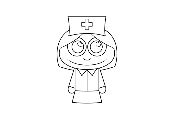 如何画护士-图6
