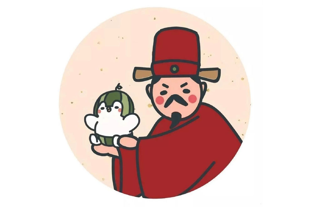 可爱的财神简笔画图片-图2