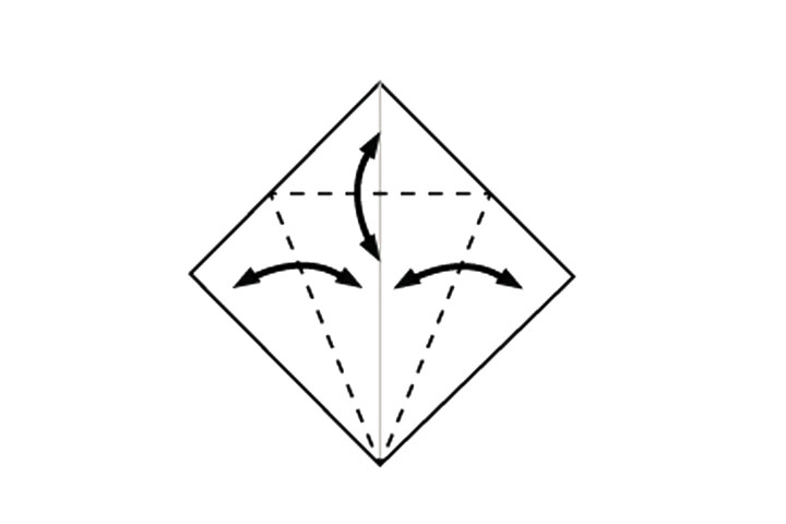 如何折千纸鹤-图8