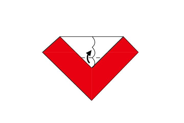 如何折七星瓢虫-图3