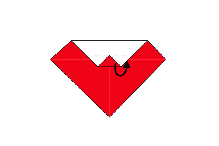 如何折七星瓢虫-图4