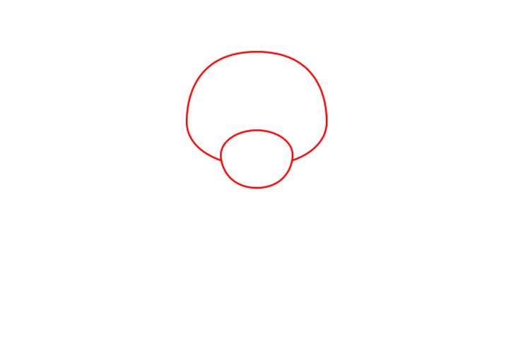 可爱小马简笔画画法步骤-图1