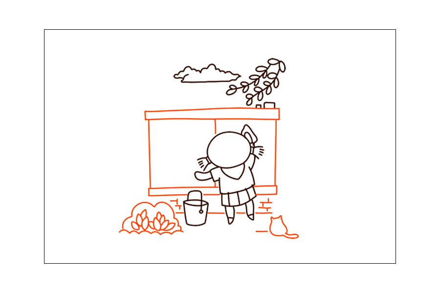 简单的五一劳动节手抄报画法步骤-图5