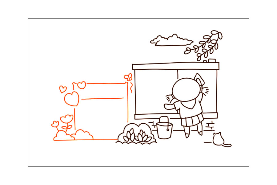 简单的五一劳动节手抄报画法步骤-图6