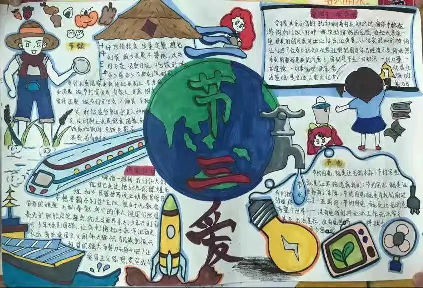 三爱三节手抄报简单又漂亮-图1