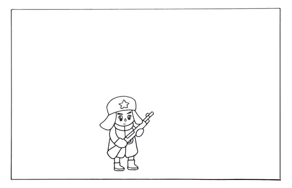 关于雷锋日的手抄报画法步骤-图2