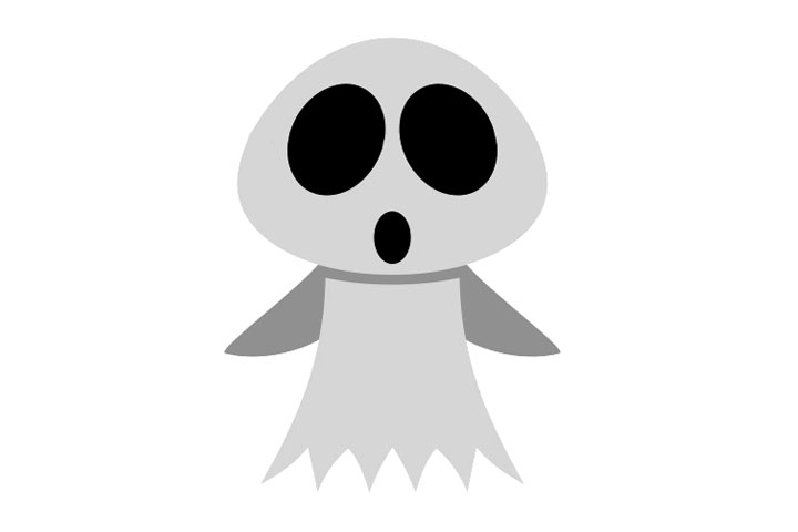 如何画卡通小鬼