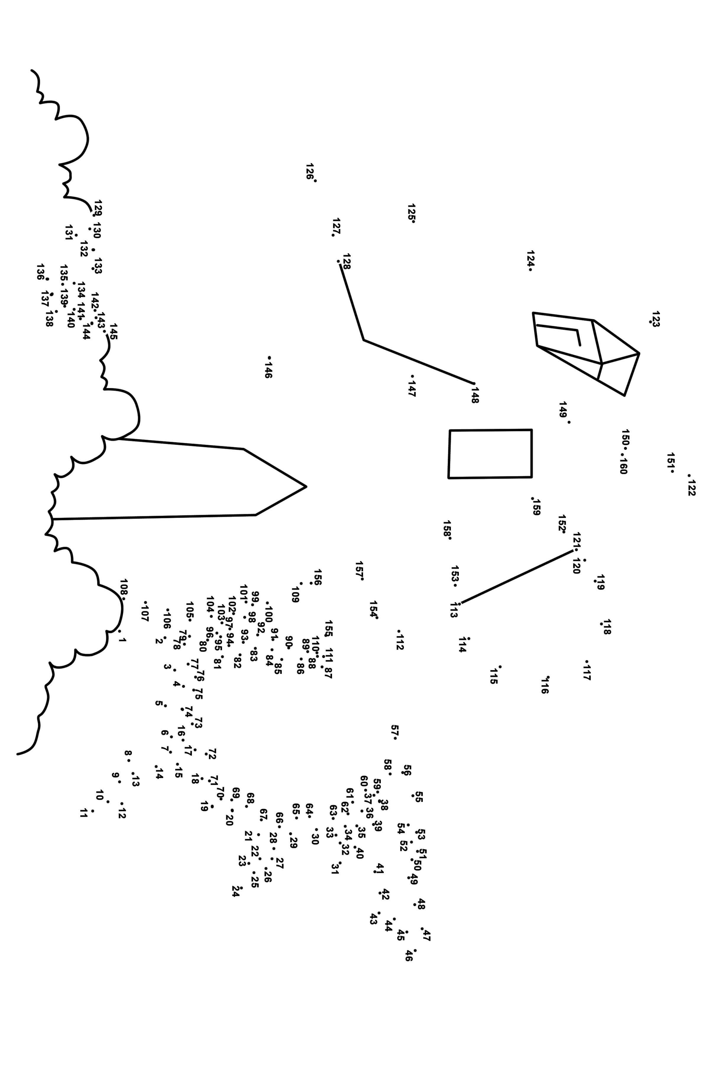 万圣节鬼屋连线画图片素材