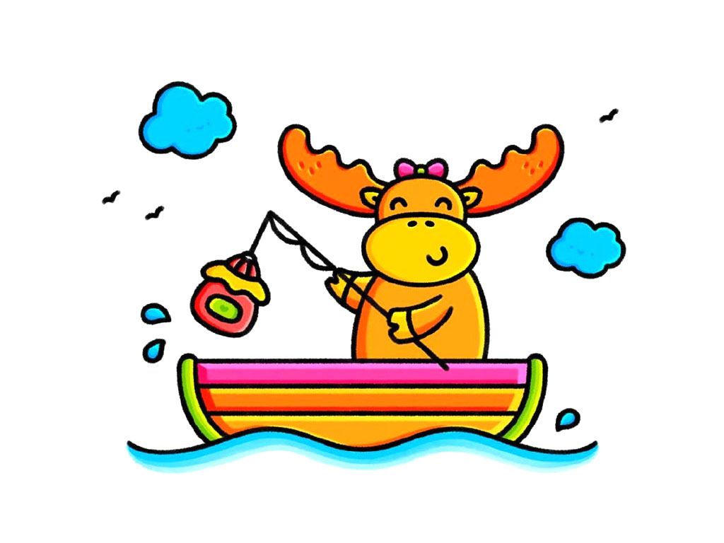 一组简单可爱的简笔画-图3