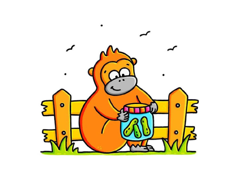 一组简单可爱的简笔画-图6