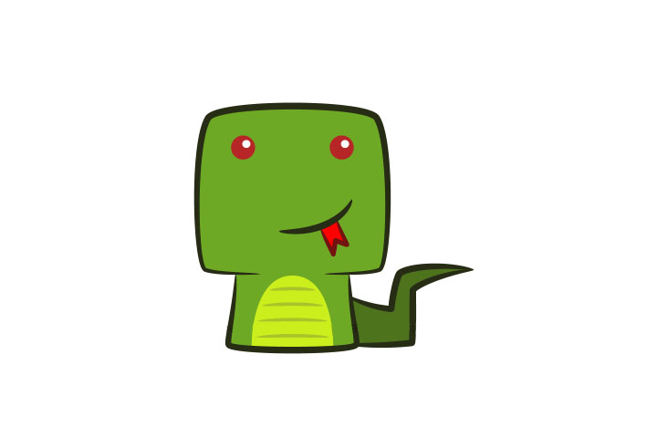 如何画简单的小蛇