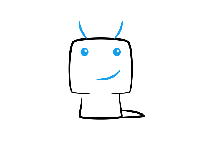 超简单卡通蜗牛简笔画-图2