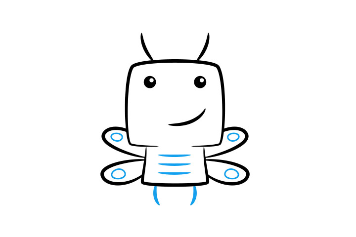 如何画简单的蝴蝶-图3