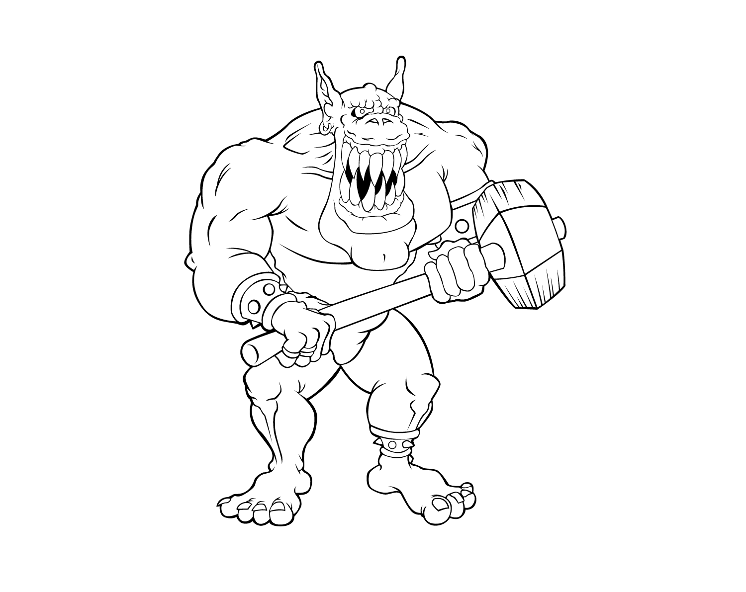 3张地精简笔画图片-图3