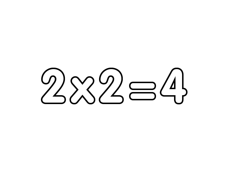 2的倍数填色图片-图2