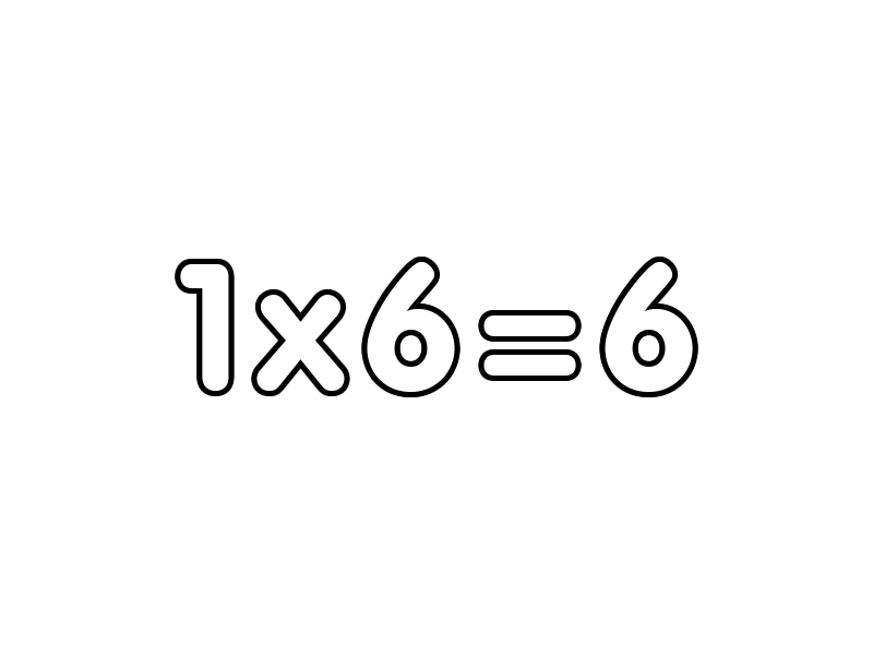 1的倍数填色图片-图6