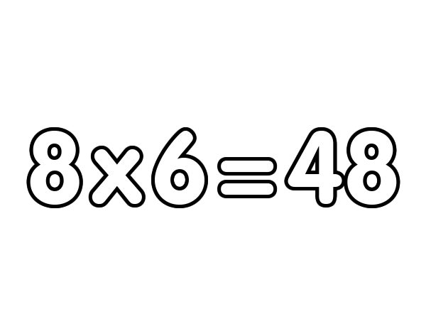 8的倍数填色图片-图6