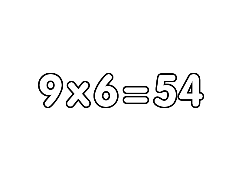 9的倍数填色图片-图6