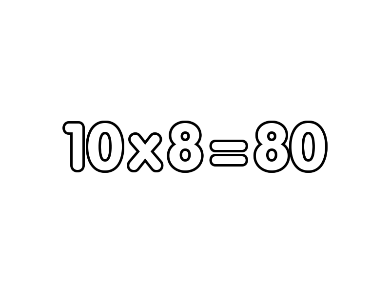 10的倍数填色图片-图8