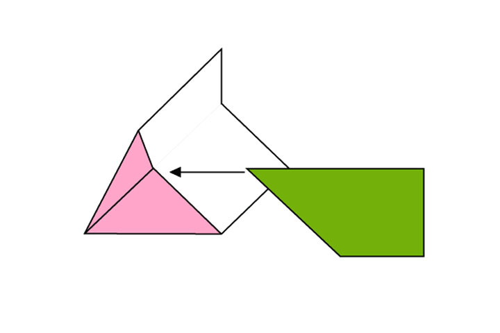 圣诞花环的折法教程-图5
