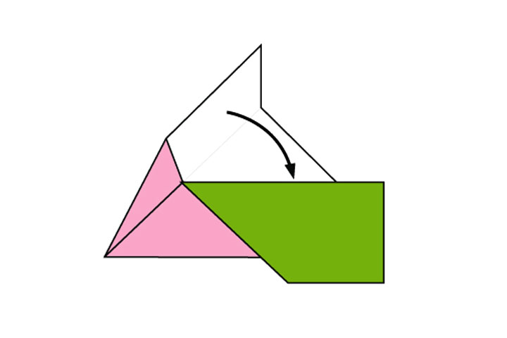 圣诞花环的折法教程-图6