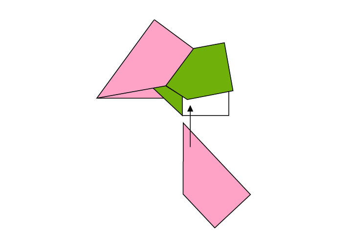 圣诞花环的折法教程-图8