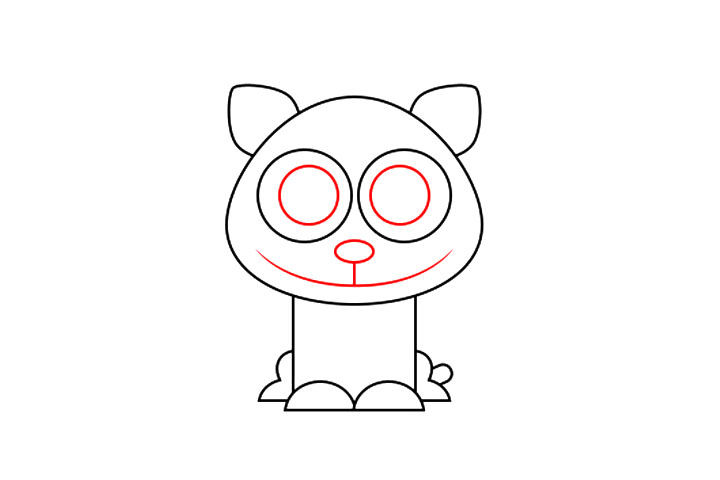 如何画卡通仓鼠-图4
