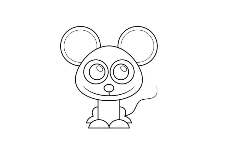 如何画可爱小老鼠-图6