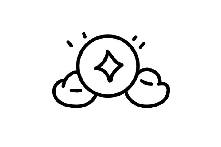 新春金元宝简笔画画法步骤-图5