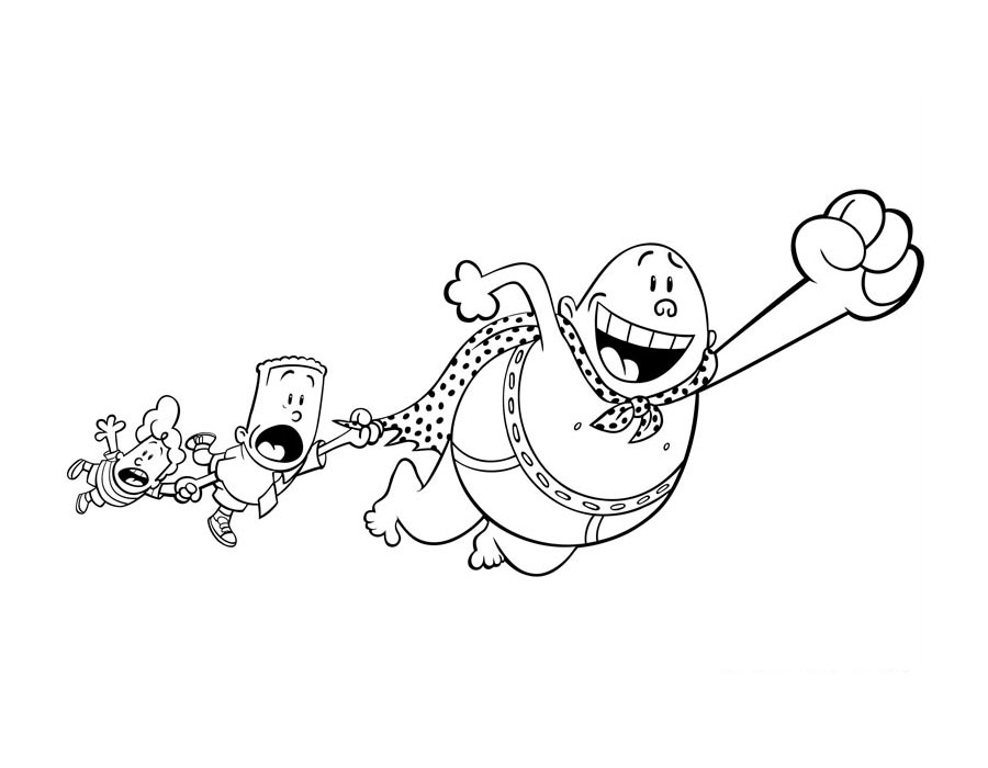 5张内裤超人简笔画图片-图1