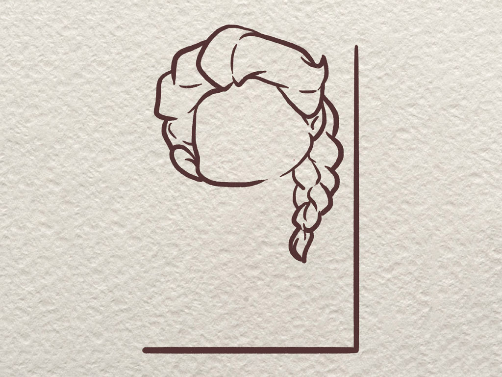 冰雪女王简笔画-图4