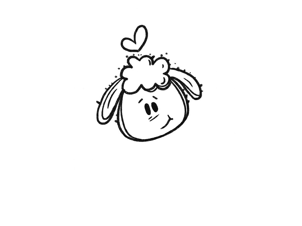 羊咩咩简笔画-图4