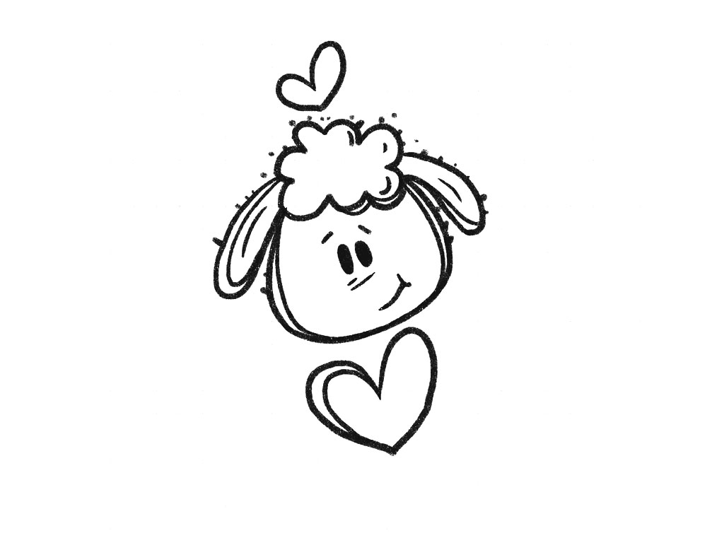 羊咩咩简笔画-图5