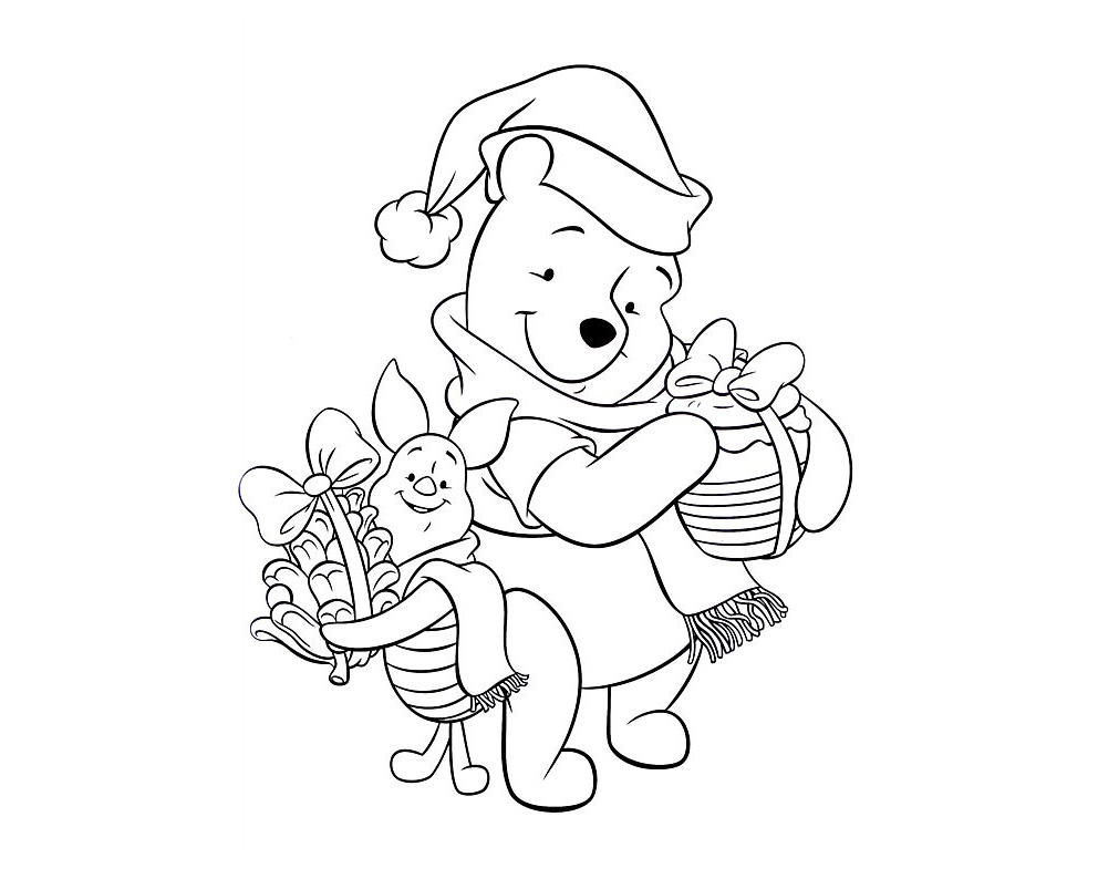 过圣诞节的小熊简笔画图片-图6