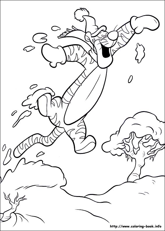 过圣诞节的跳跳虎漫画图片-图3